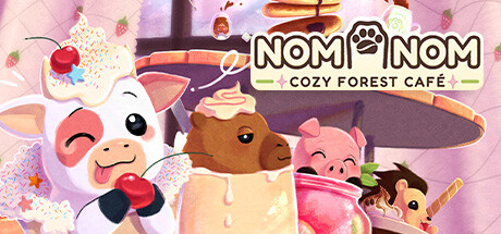 温馨咖啡屋《Nom Nom: Cozy Forest Café》上架steam 