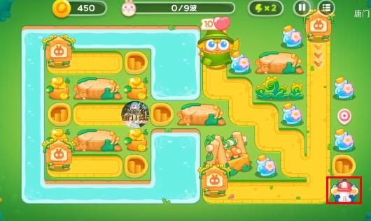 《<a href=https://hrbzj.com.cn/game/828.html target=_blank class=infotextkey>保卫萝卜</a>4》绿野奇缘第42关通关攻略