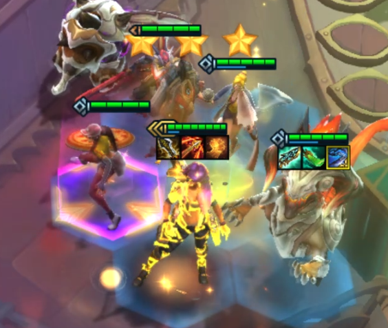 《<a href=https://hrbzj.com.cn/game/1171.html target=_blank class=infotextkey>云顶之弈</a>手游》恭喜发财模式五费阵容推荐
